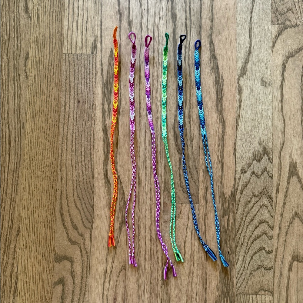 Embroidery Thread Bracelets - Picture 2 of 3